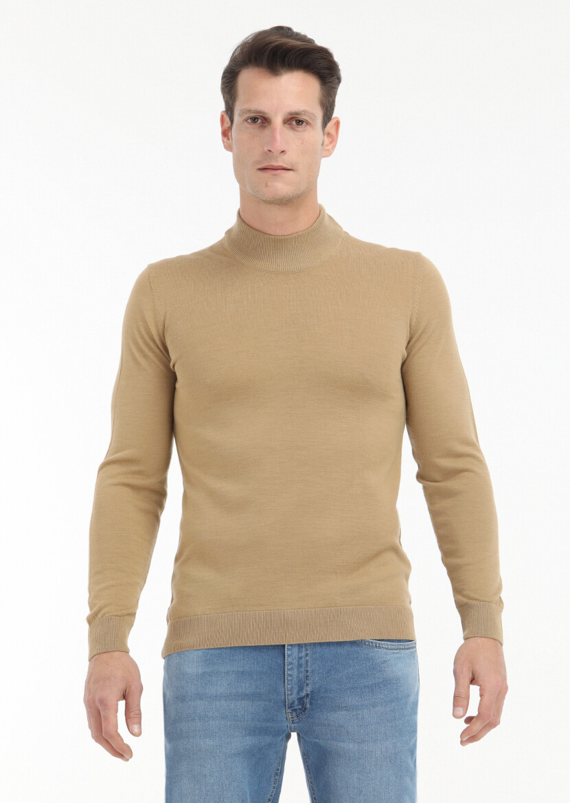 Buff Knitwear Sweatshirt 