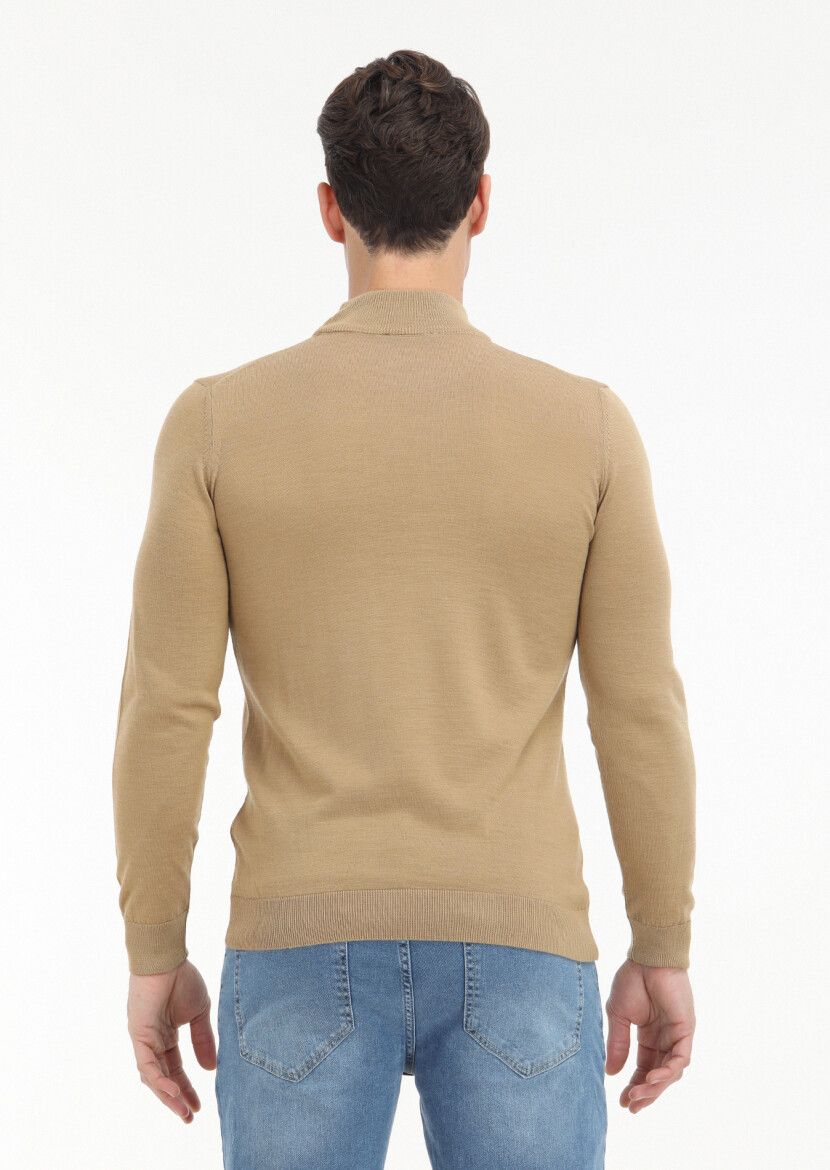 Buff Knitwear Sweatshirt - 4