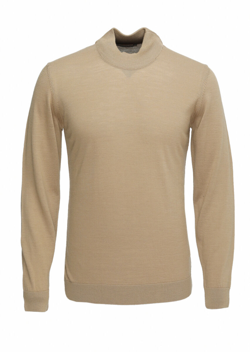 Buff Knitwear Sweatshirt - 5