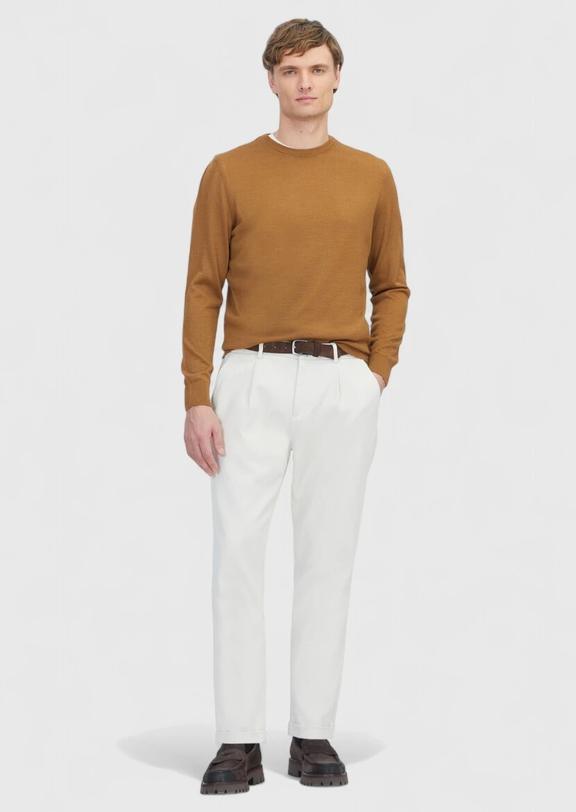 Buff Knitwear Sweatshirt 