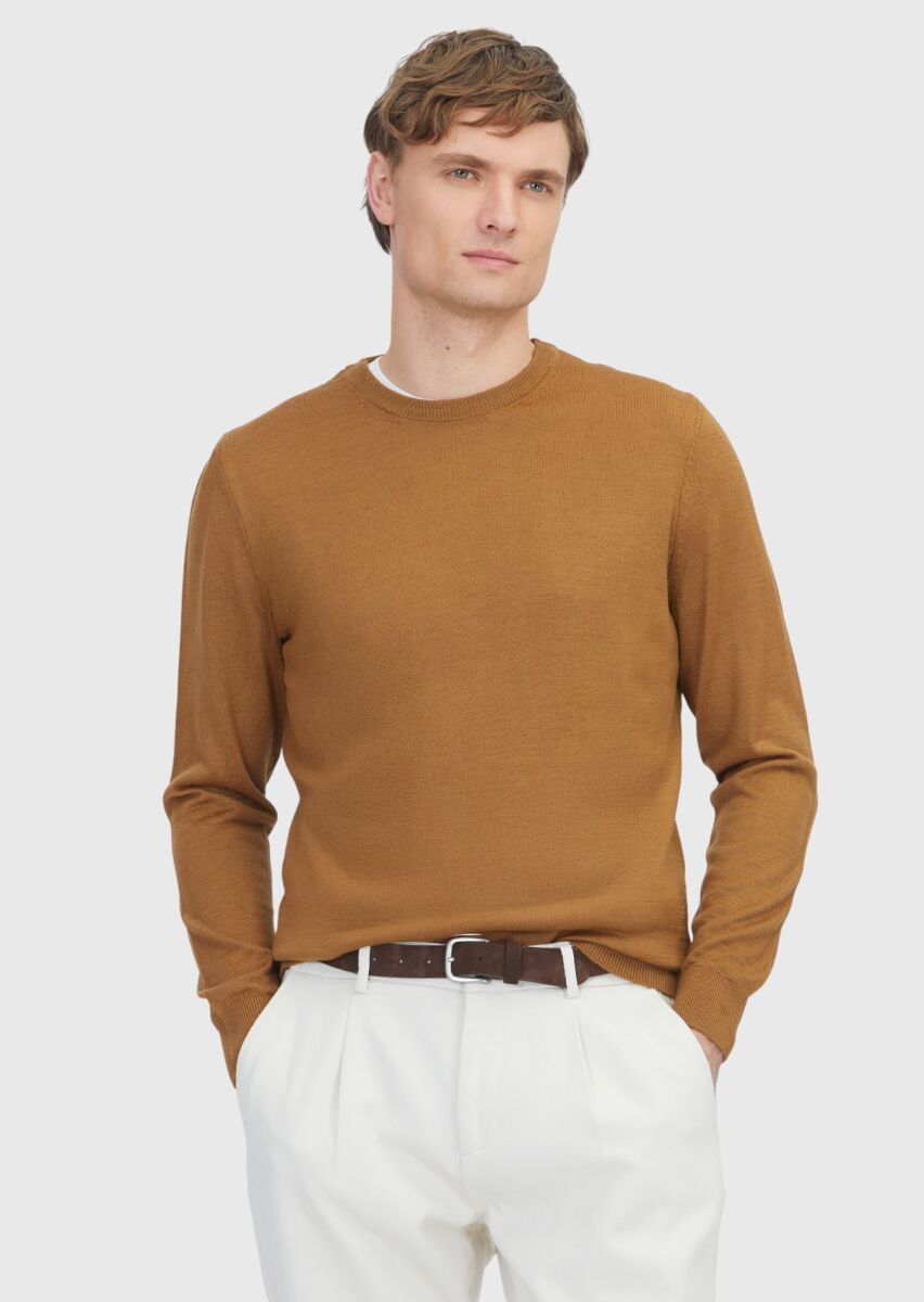 Buff Knitwear Sweatshirt - 1