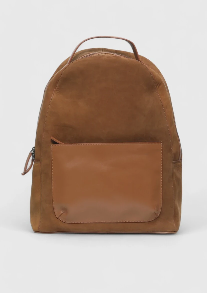 Buff Suede Bag - 1
