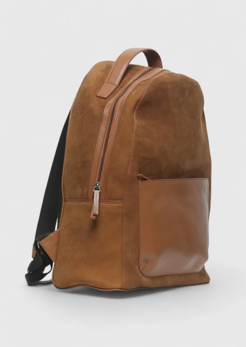 Buff Suede Bag - 2