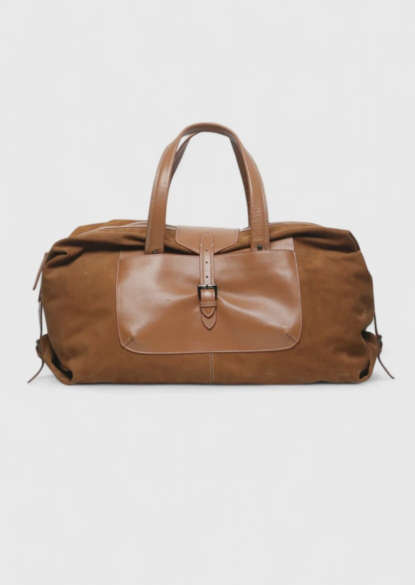 Buff Suede Bag - 1