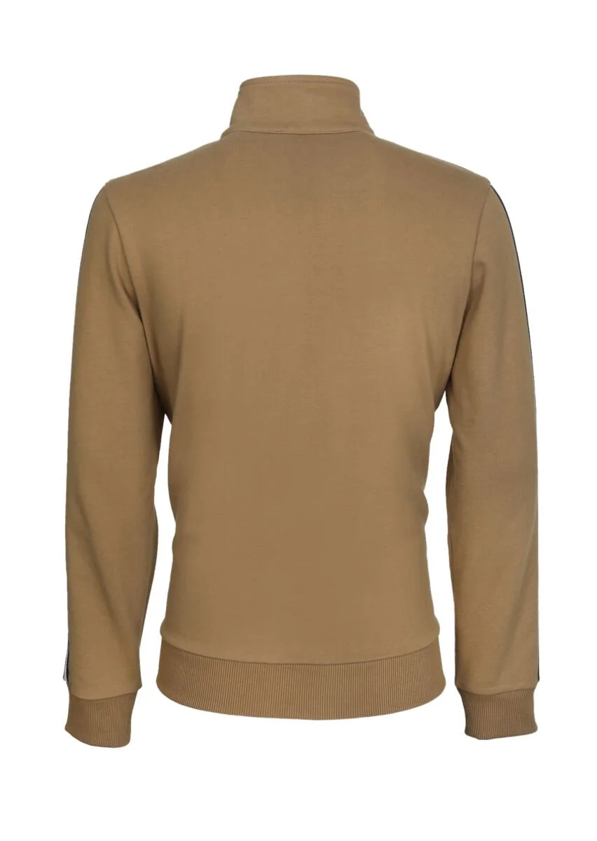 Buff Turtleneck Plain Sweatshirt - 7