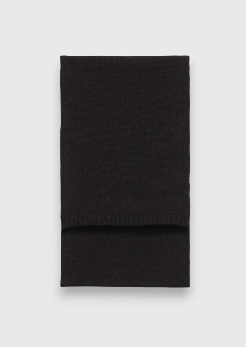 Burgundy %100 Kaşmir Scarf - RAMSEY