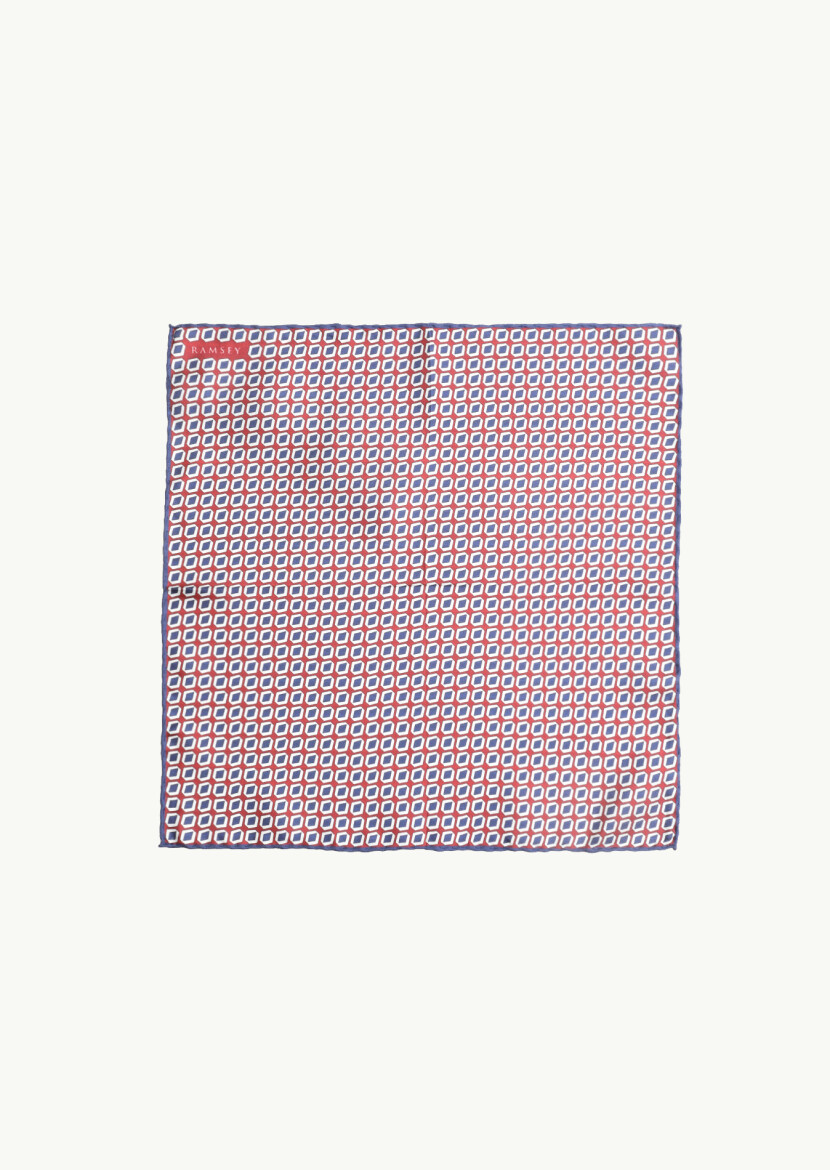 Burgundy Handkerchief 