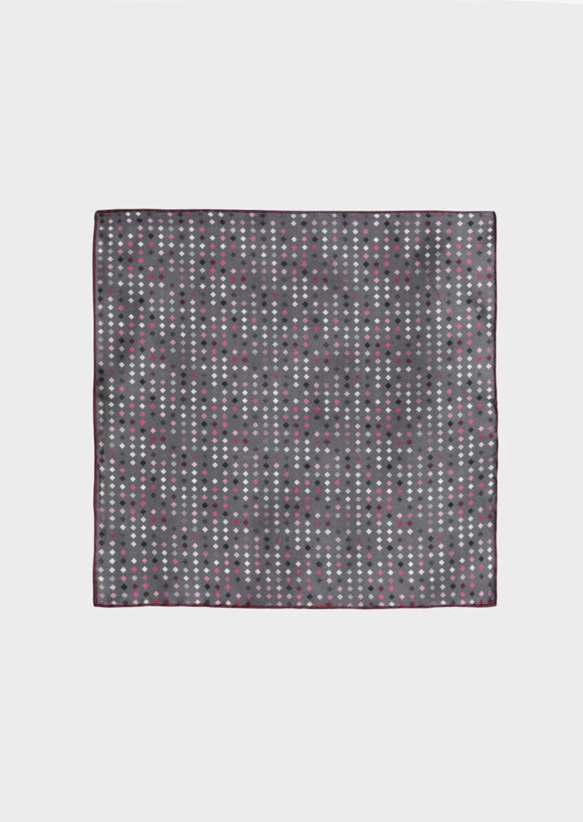 Burgundy Handkerchief 