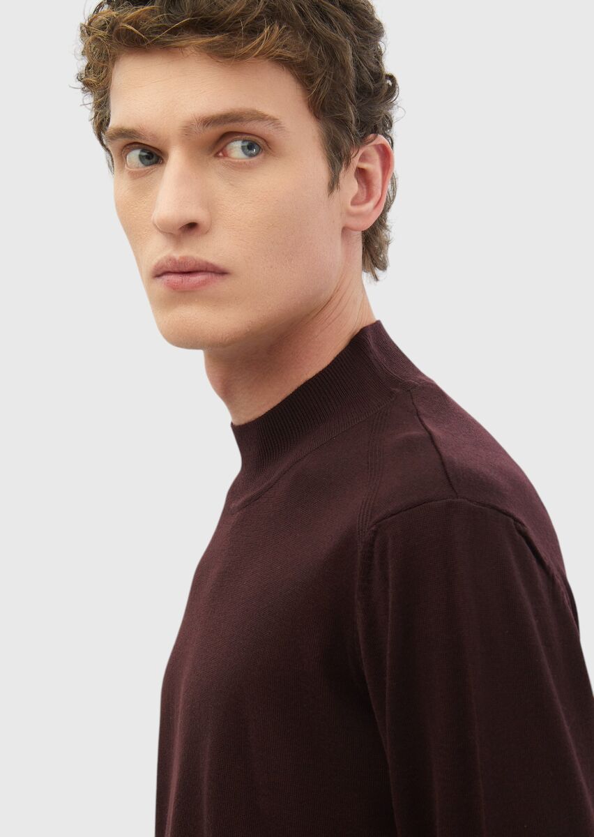 Burgundy Knitwear - 4