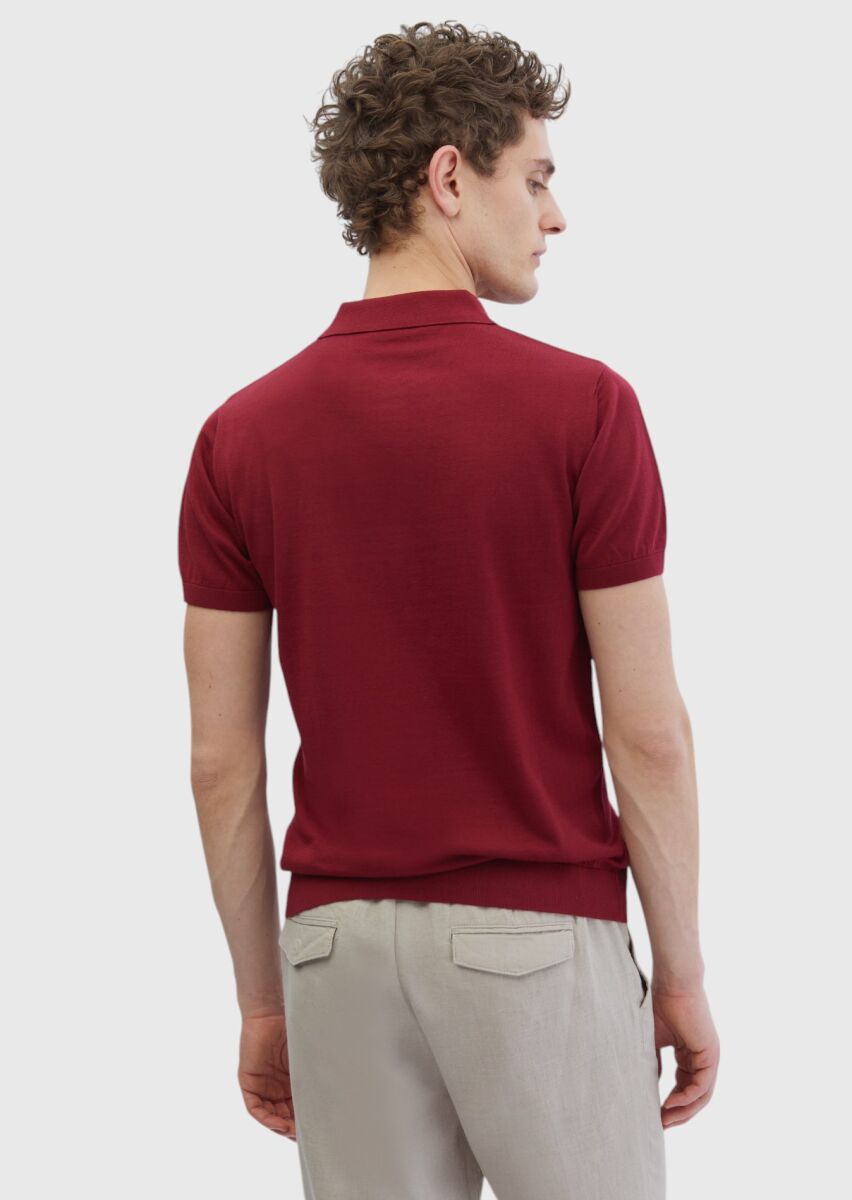 Burgundy Knitwear - 5