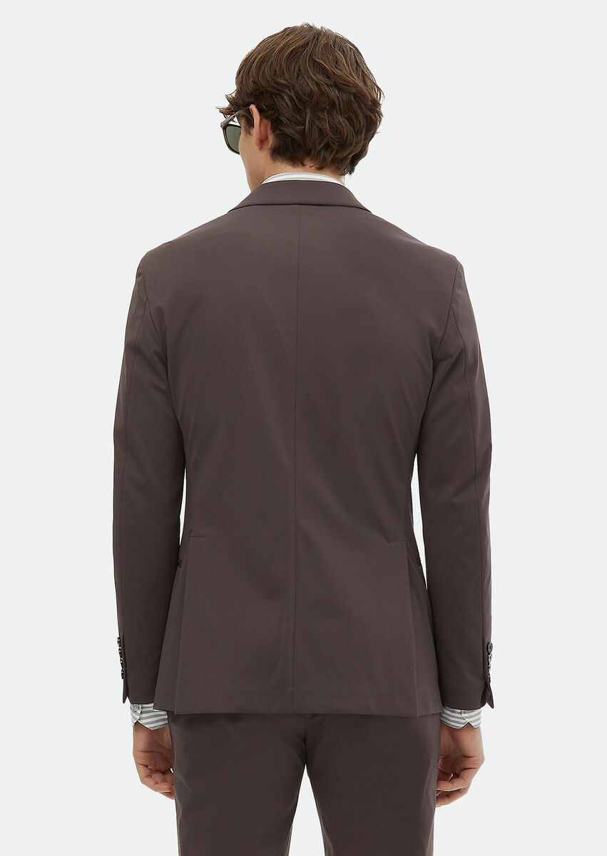 Burgundy Plain Comfort Fit Suit - 5