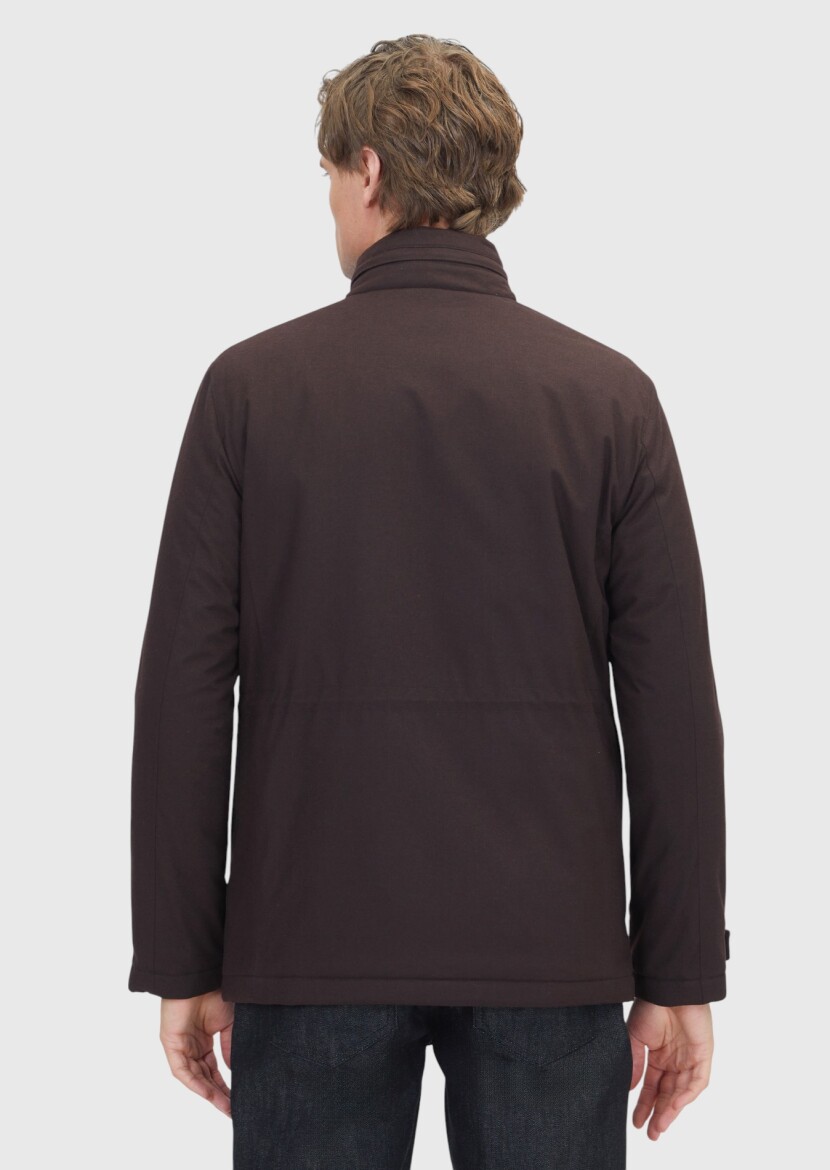 Burgundy Regular Fit Lightweight Jacket - 6