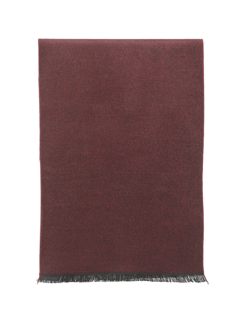 Burgundy Scarf - 1