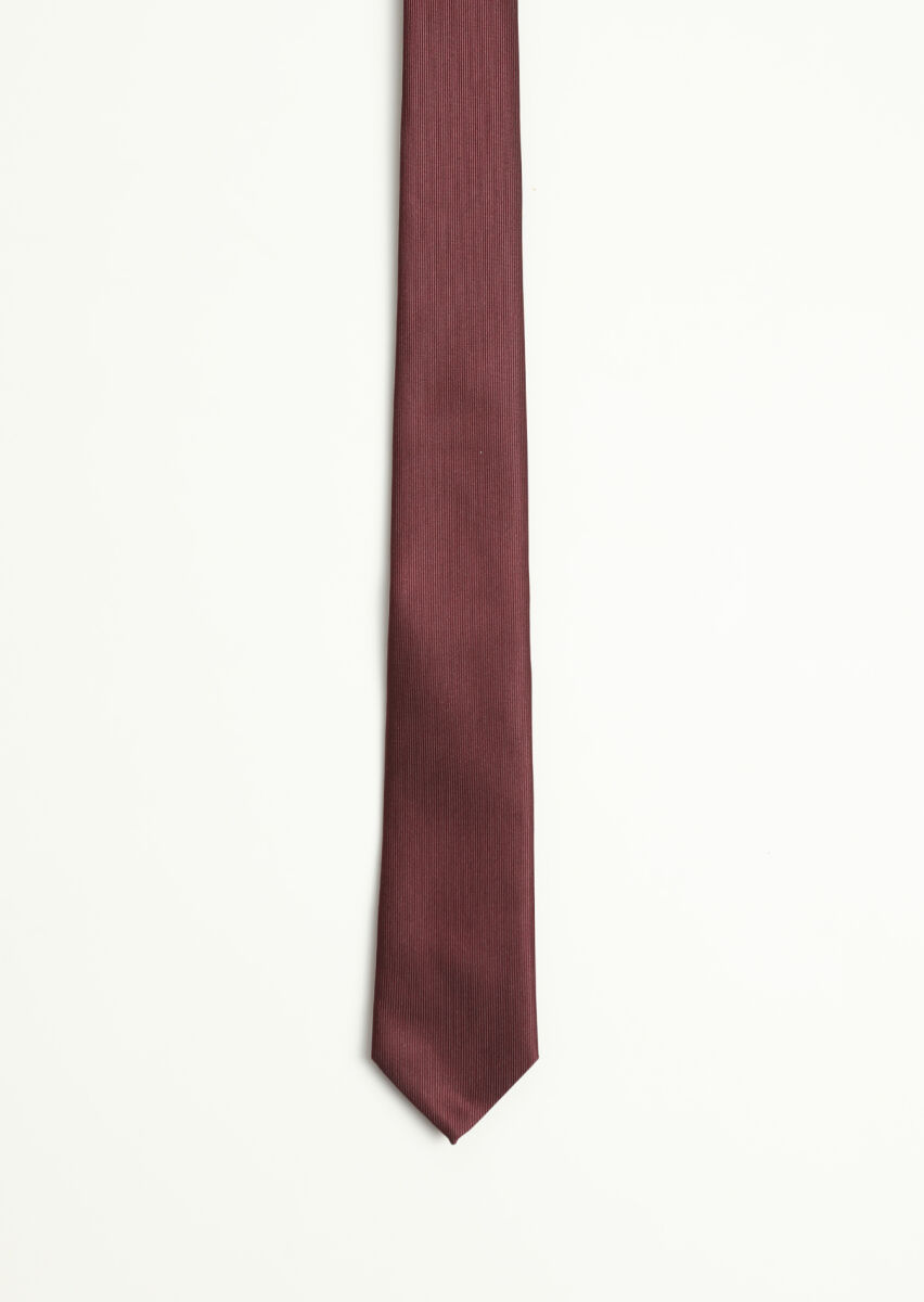 Burgundy Tie - 1