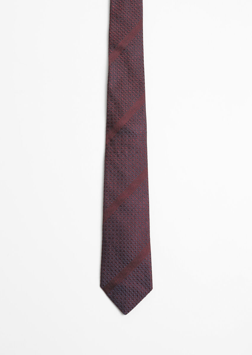 Burgundy Tie - 1