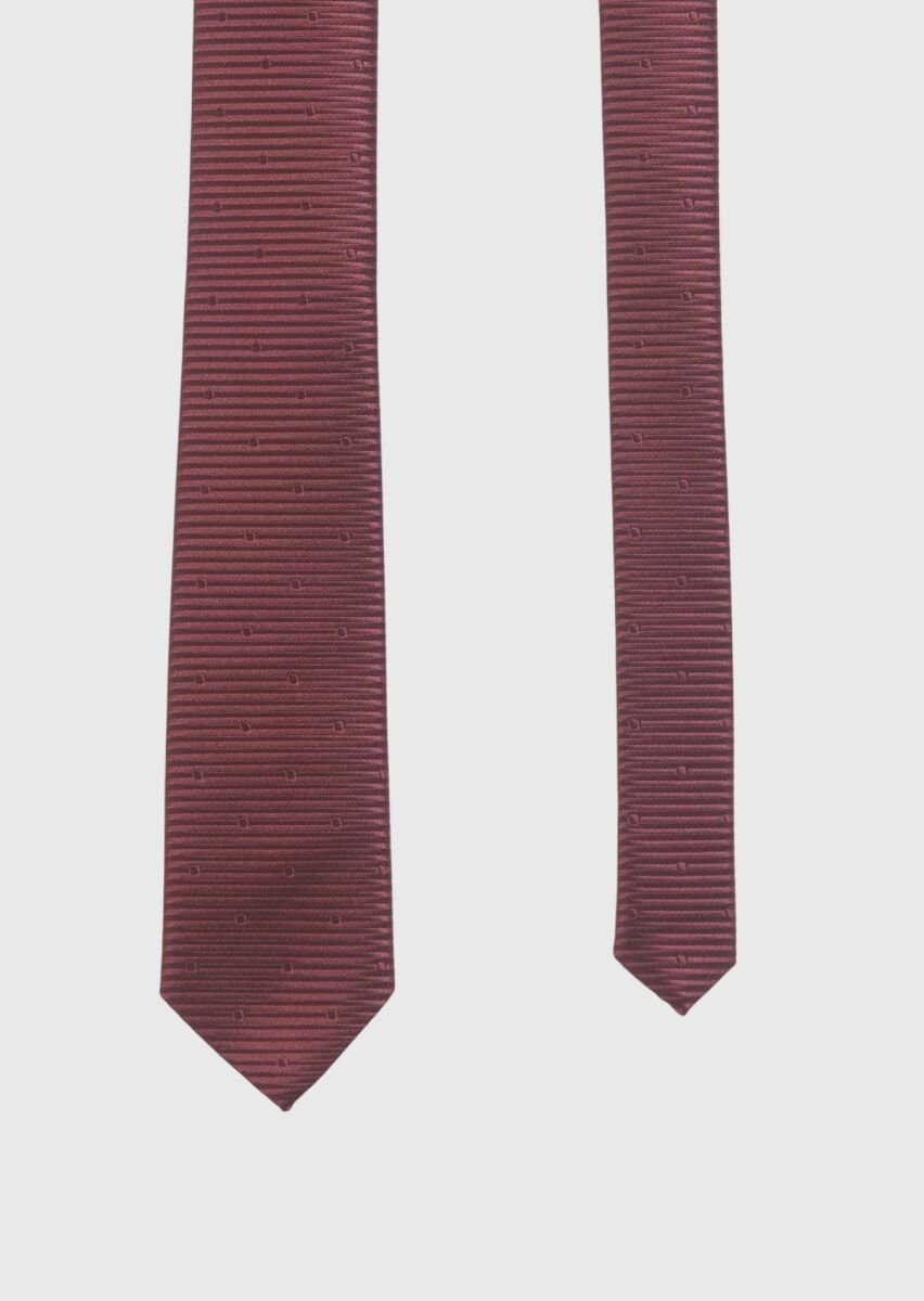 Burgundy Tie - 1