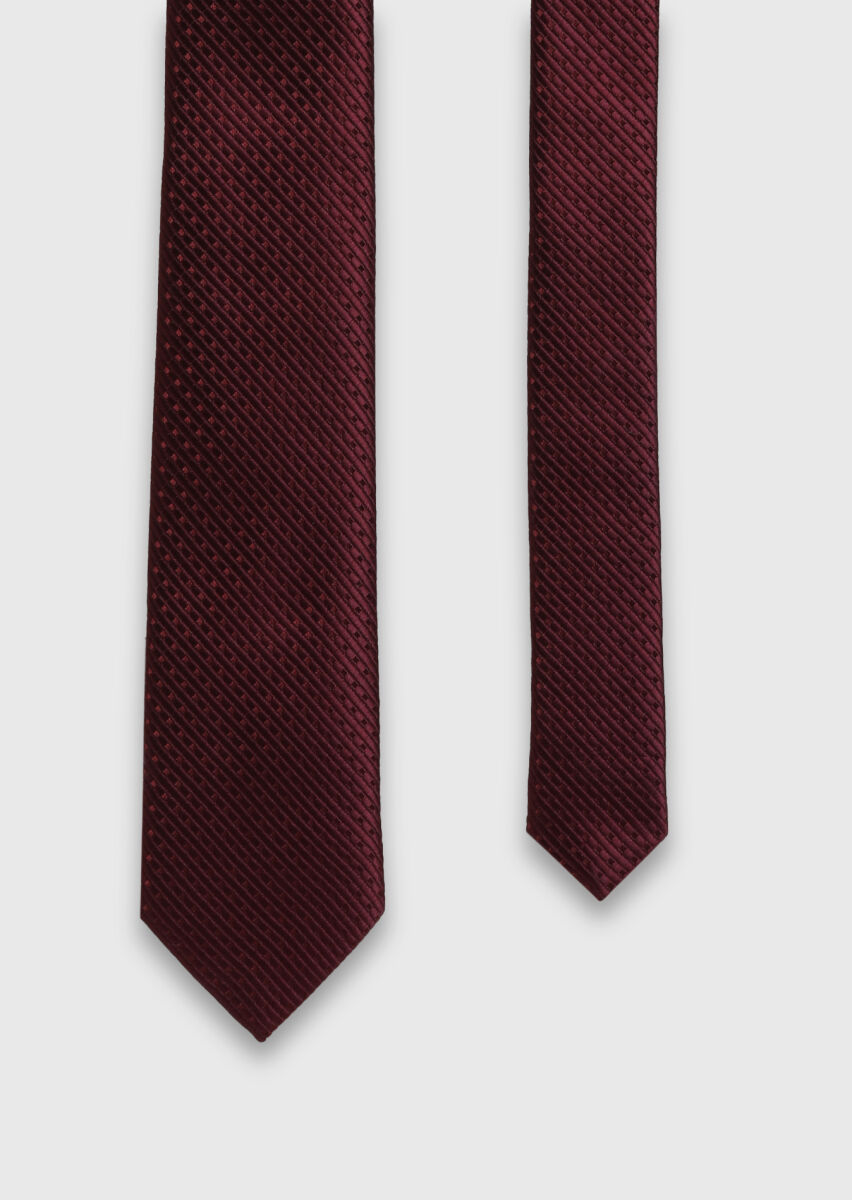 Burgundy Tie - 1