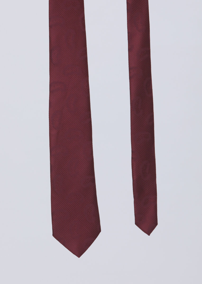 Burgundy Tie - 1