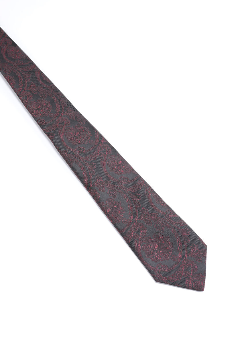 Burgundy Tie - 1