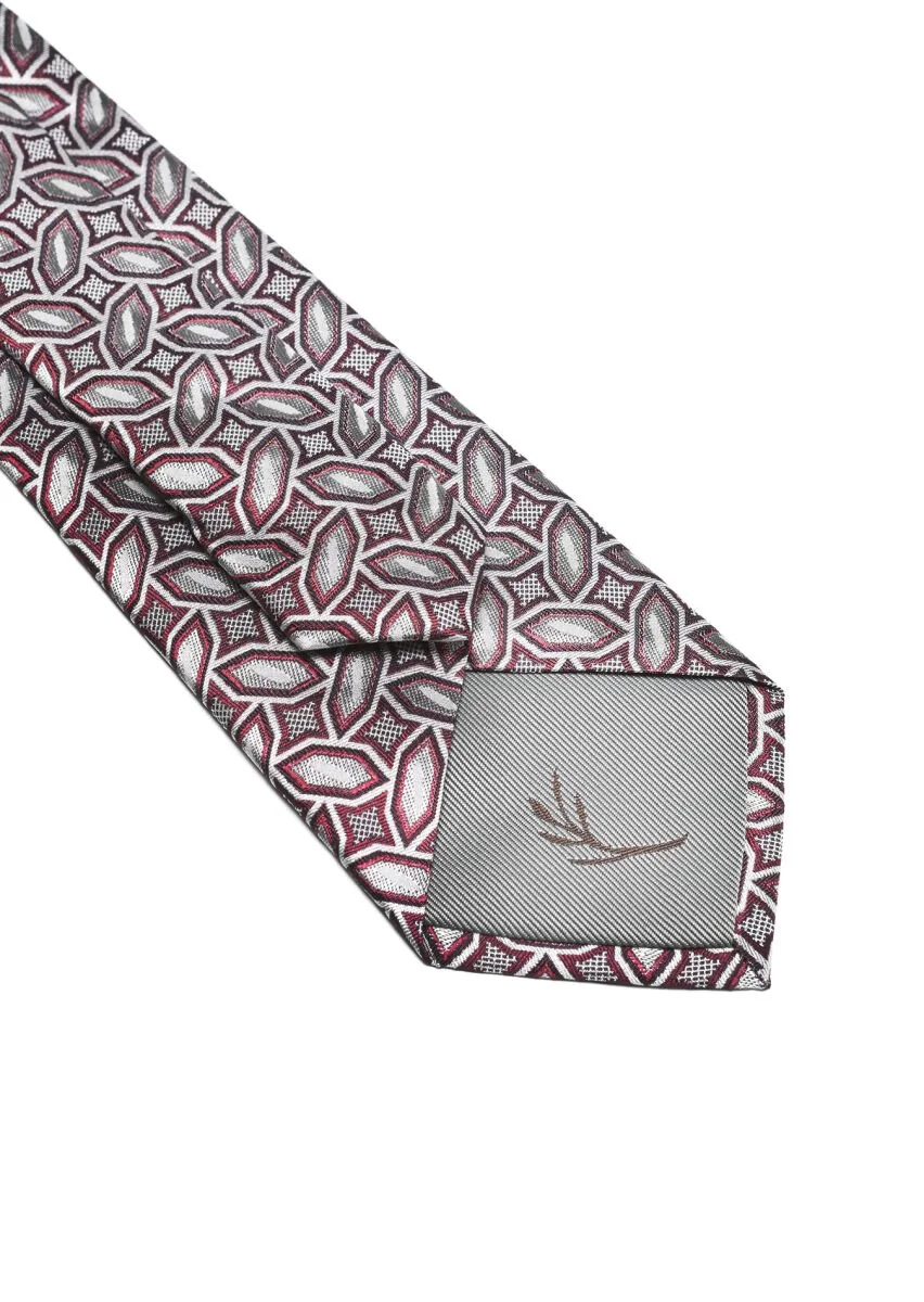 Burgundy Tie - 2