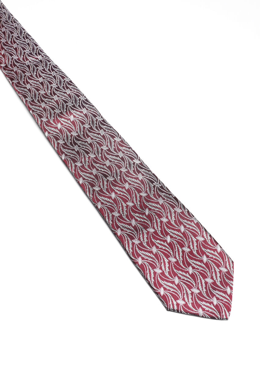 Burgundy Tie - 3