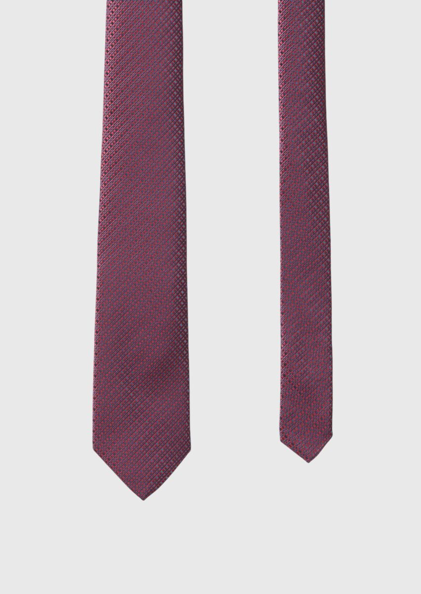 Burgundy Tie - 1