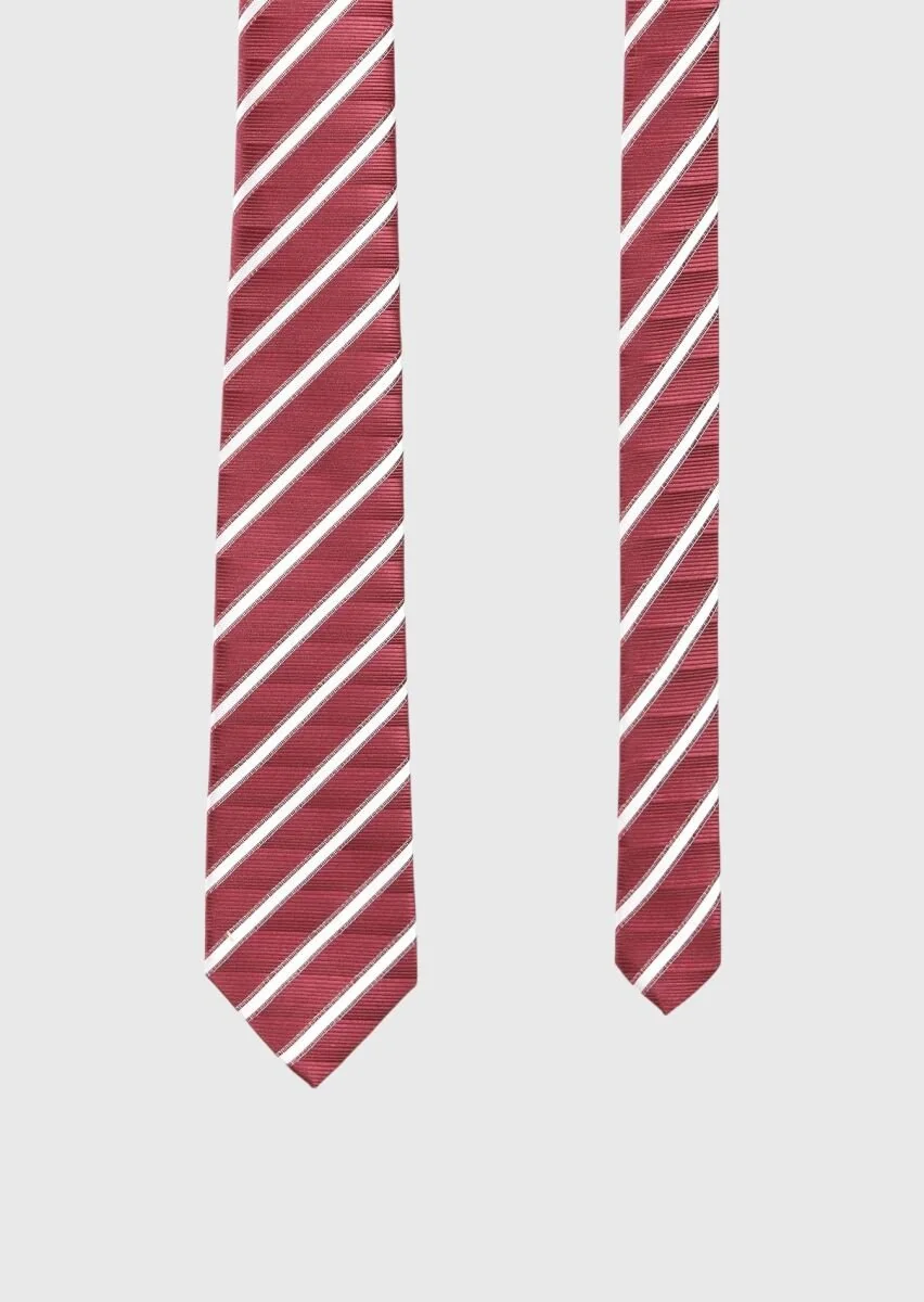 Burgundy Tie - 1