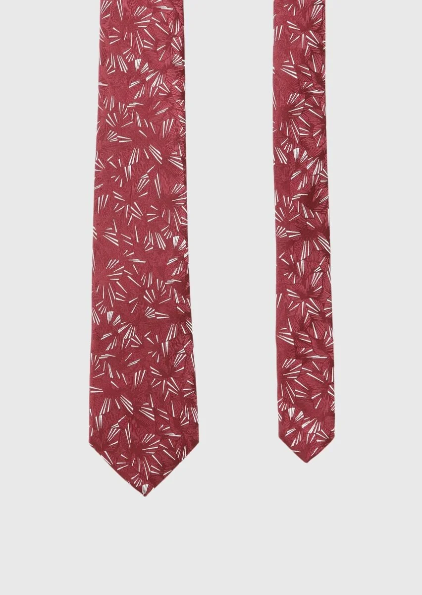 Burgundy Tie - 1