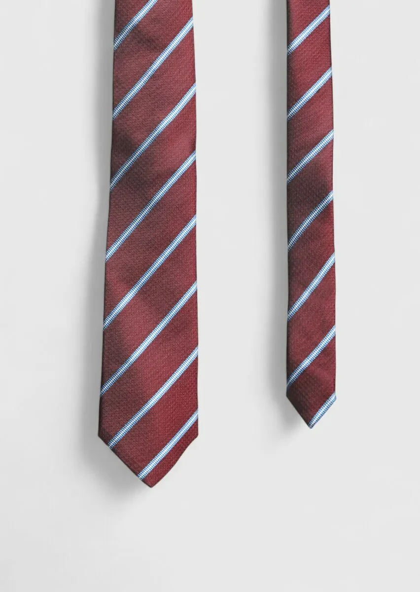 Burgundy Tie - 1