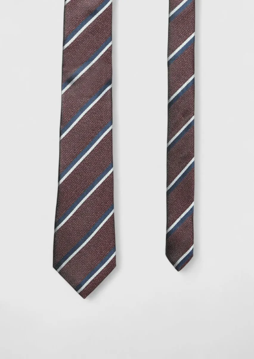 Burgundy Tie - 1