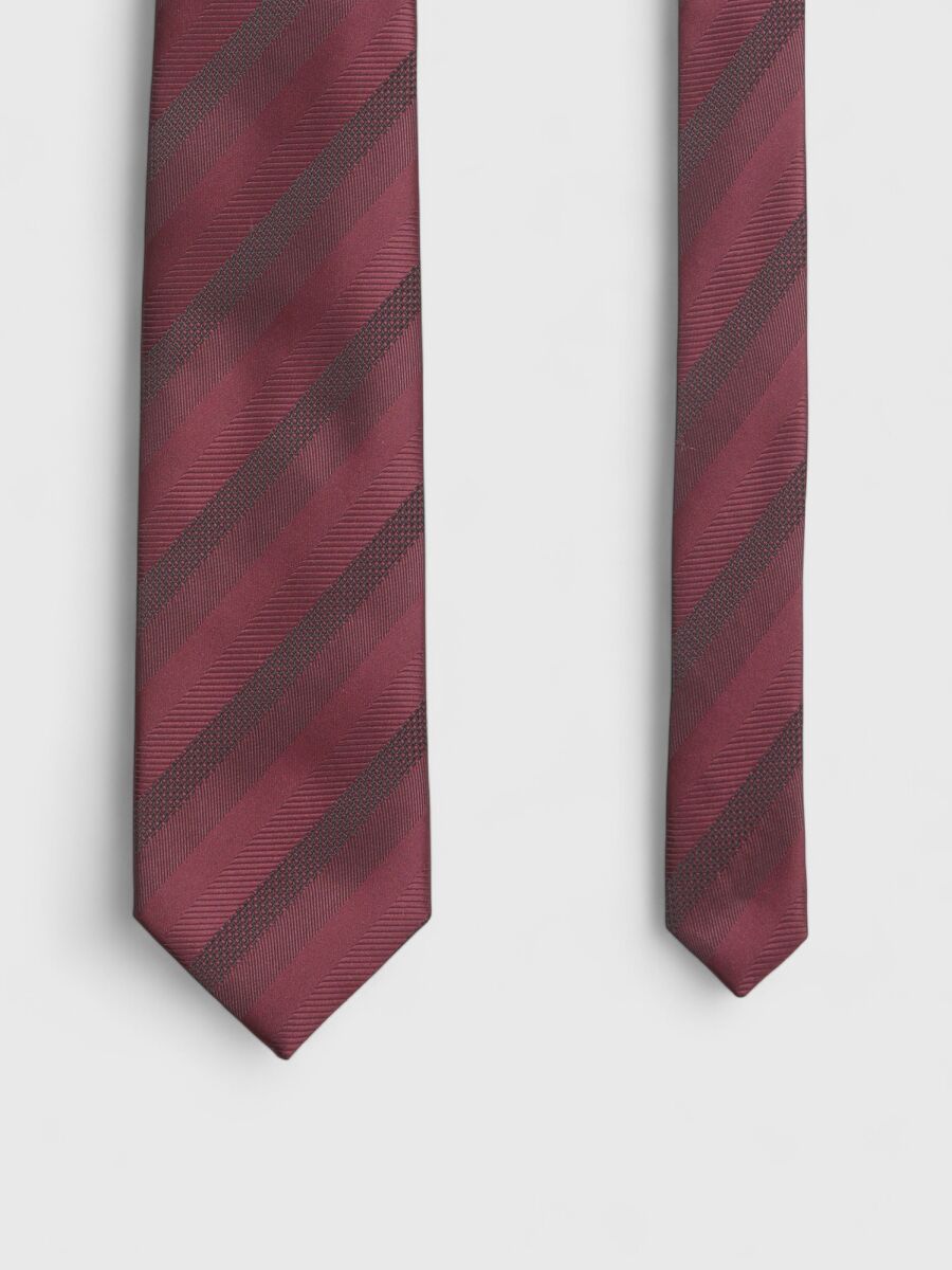 Burgundy Tie - 1