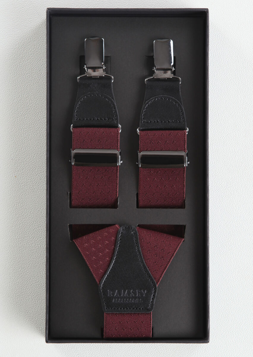 Burgundy Trosers Hanger - 1