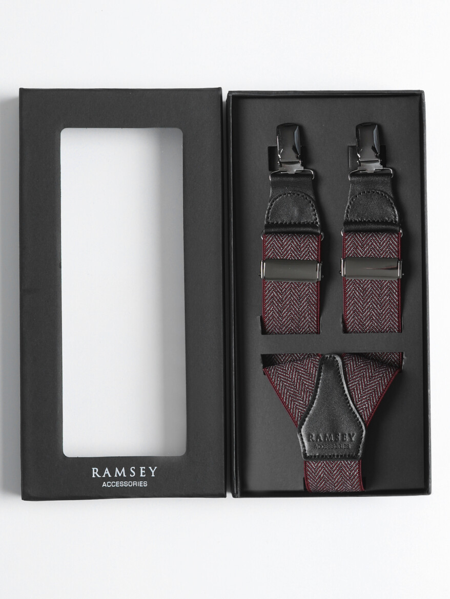 Burgundy Trosers Hanger 