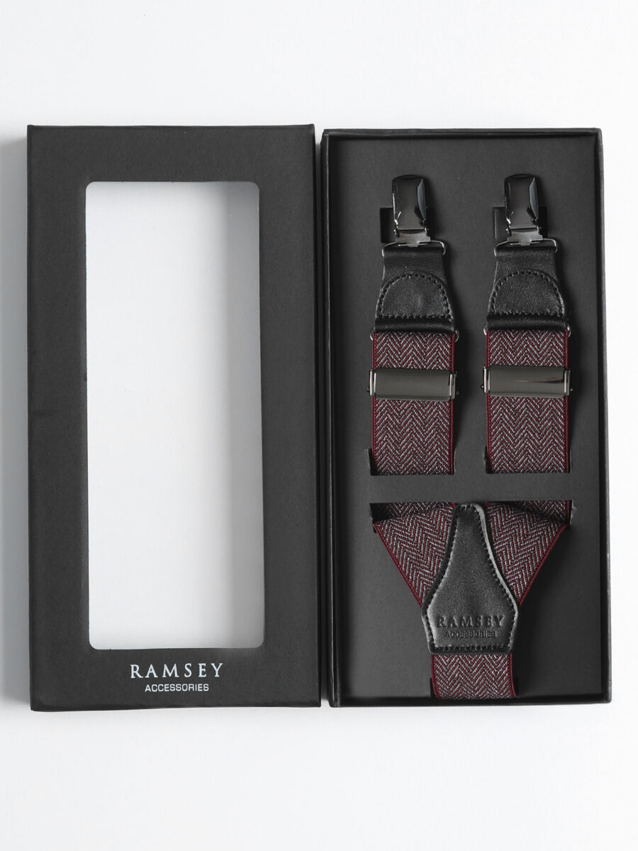 Burgundy Trosers Hanger - 1