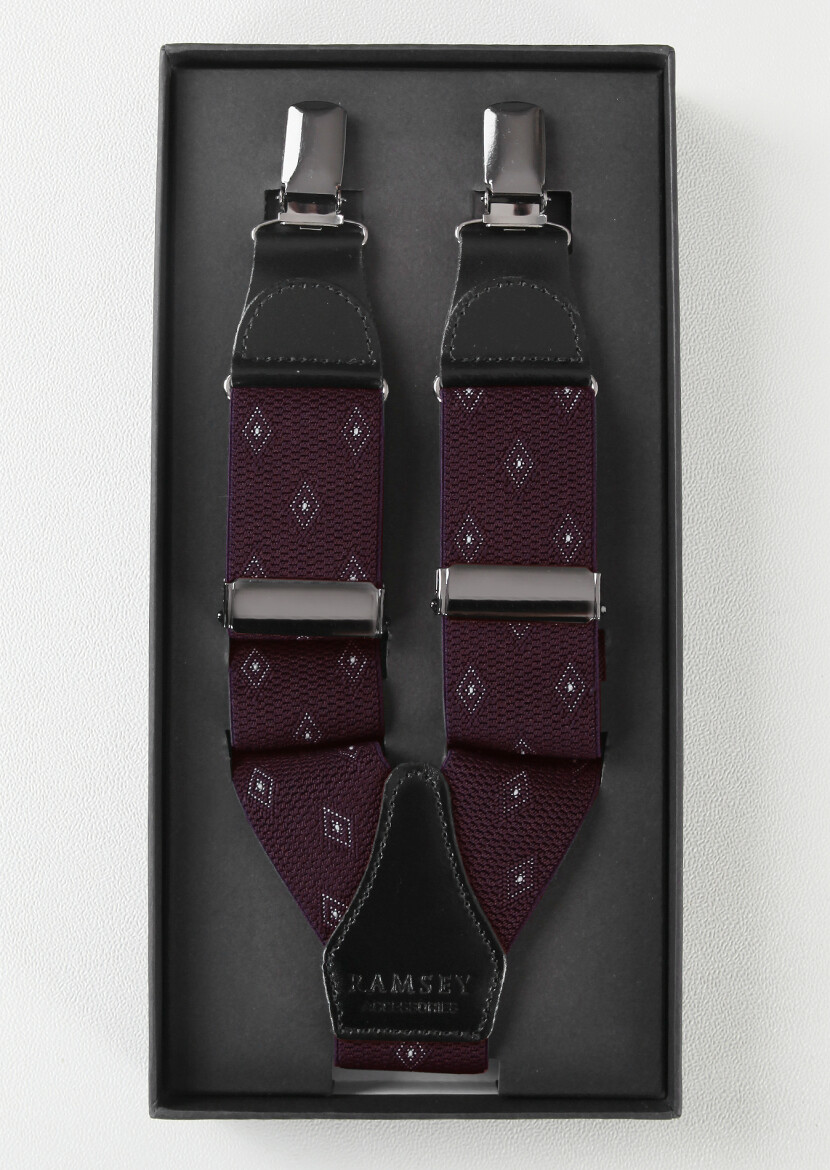 Burgundy Trosers Hanger 