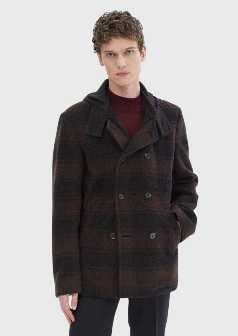 Colourful Regular Fit Casual Knitting Coat - 1