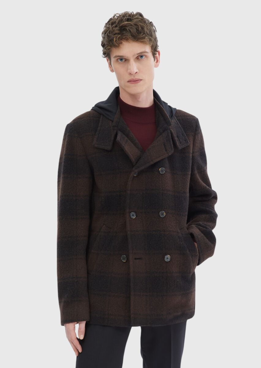 Colourful Regular Fit Casual Knitting Coat - 1