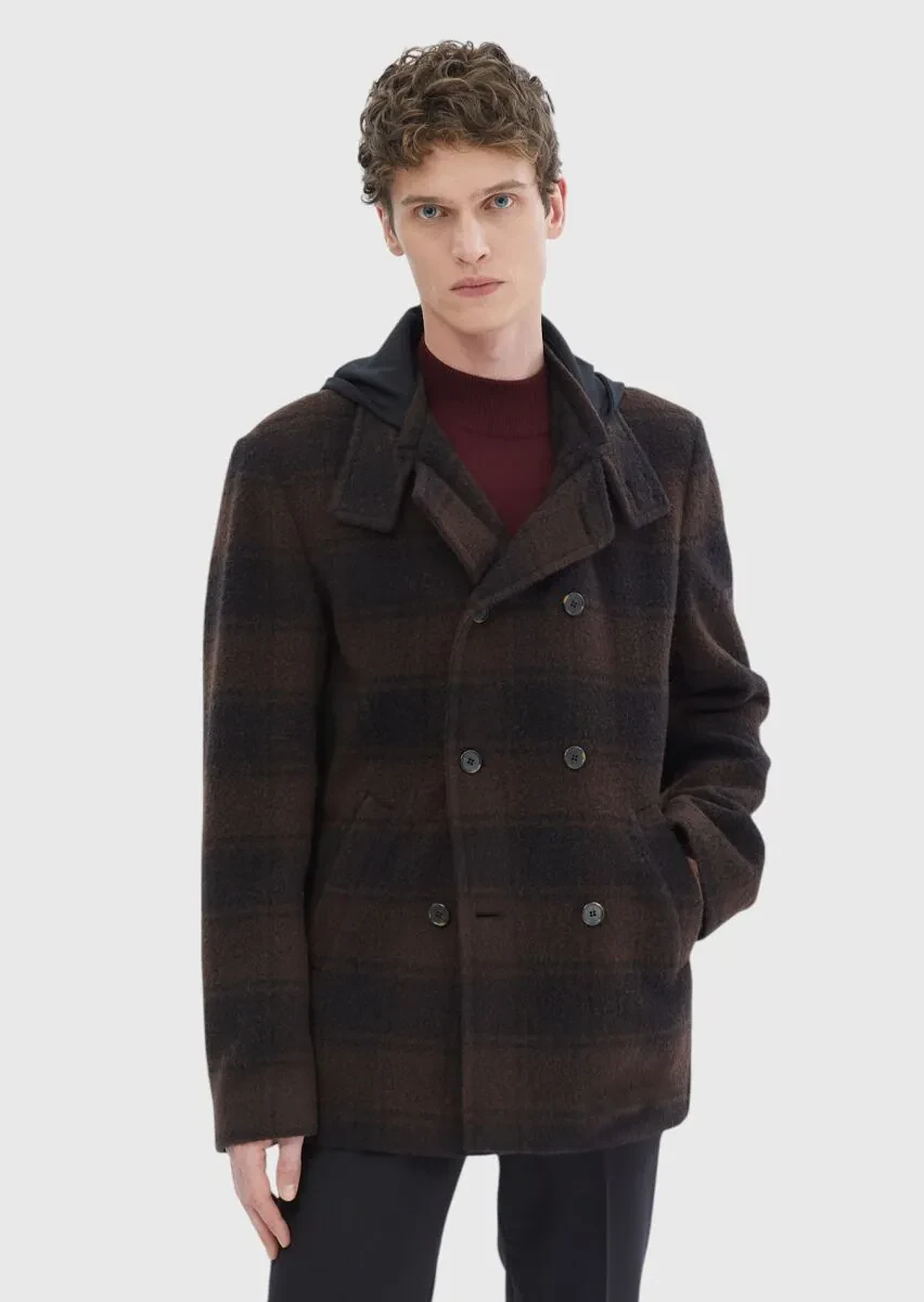 Colourful Regular Fit Casual Knitting Coat - 1