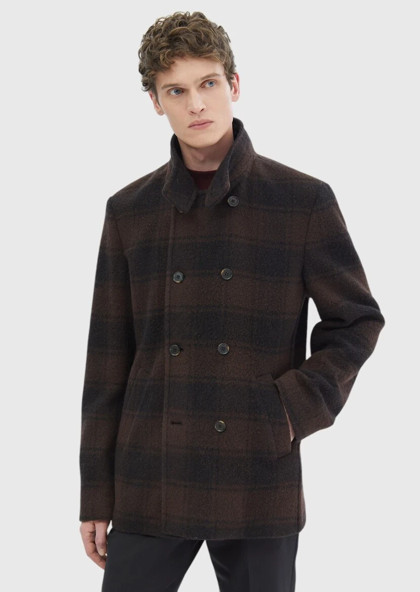 Colourful Regular Fit Casual Knitting Coat - 3