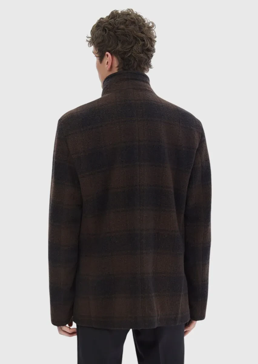 Colourful Regular Fit Casual Knitting Coat - 9