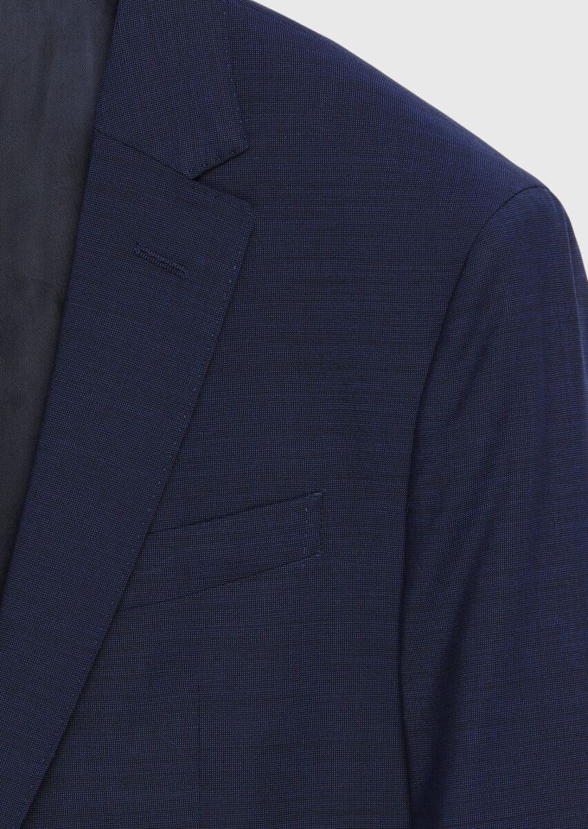 Colourful Wool Blended Suit - 3