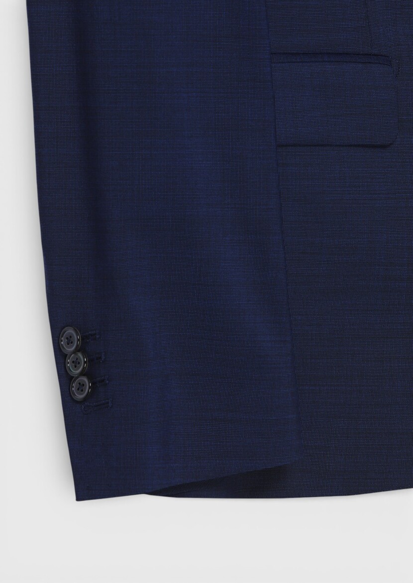 Colourful Wool Blended Suit - 4