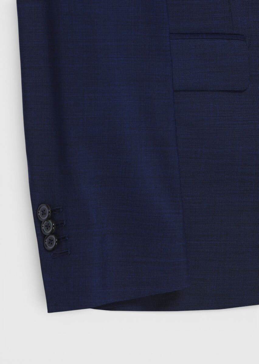 Colourful Wool Blended Suit - 4