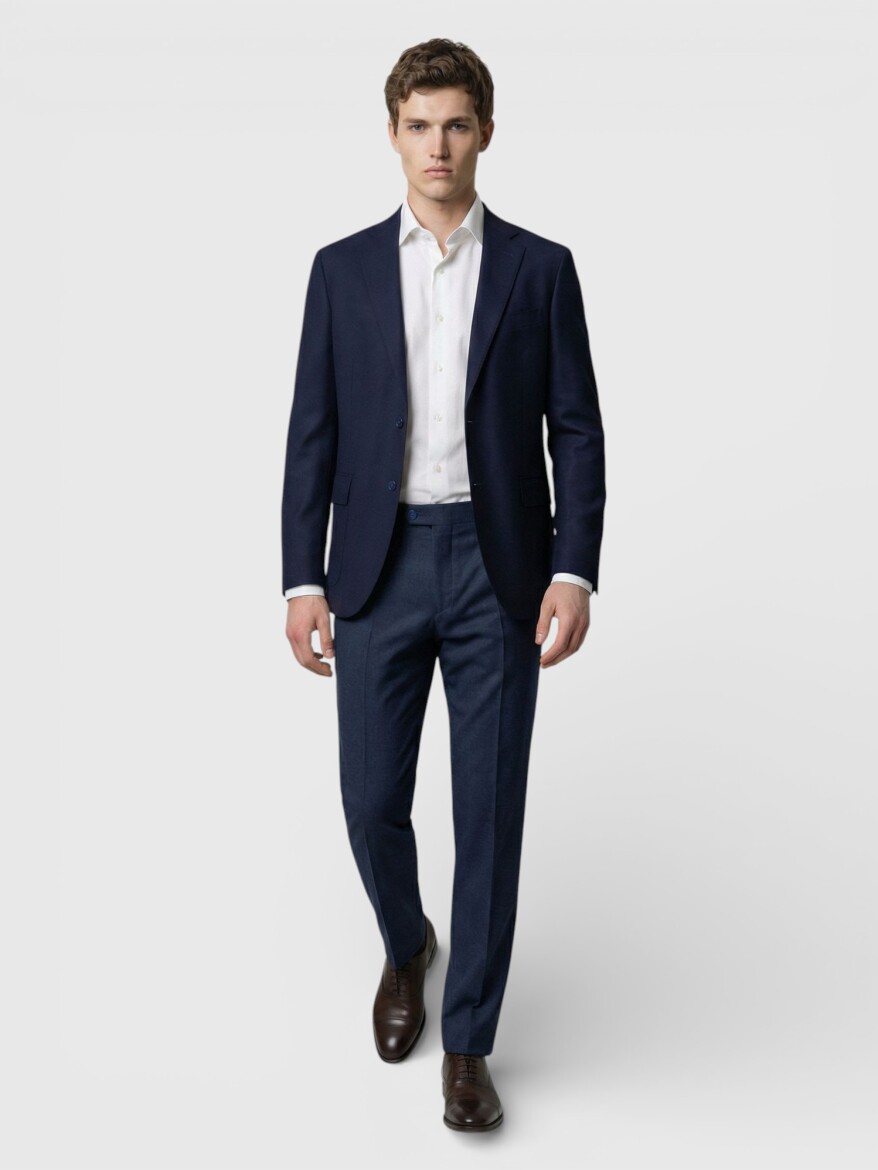 Colourful Wool Blended Suit - RAMSEY