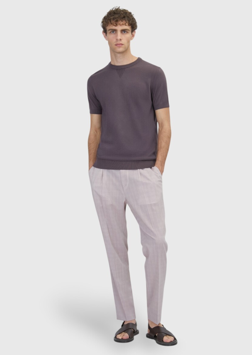 Damson Color Knitwear - RAMSEY