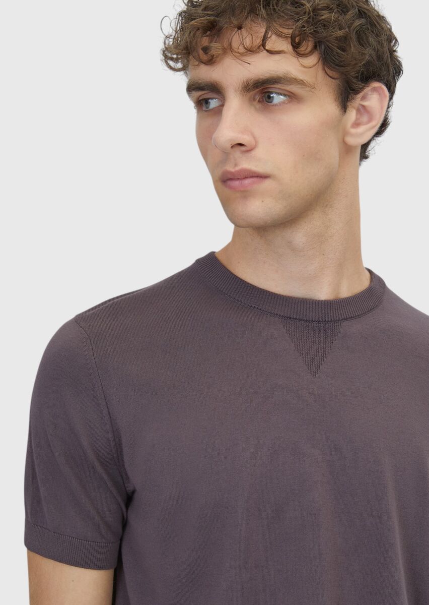 Damson Color Knitwear - 3