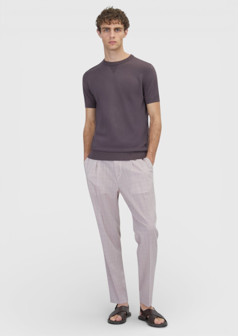 Damson Color Knitwear - RAMSEY