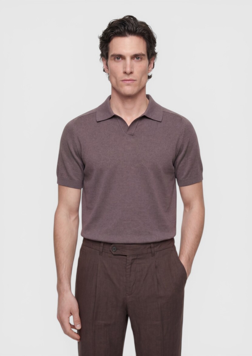 Damson Color Knitwear - RAMSEY