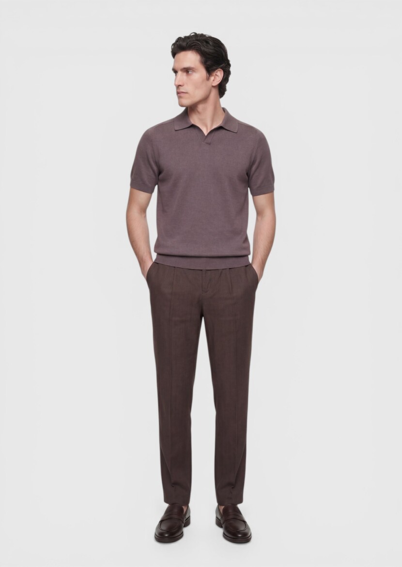 Damson Color Knitwear - RAMSEY