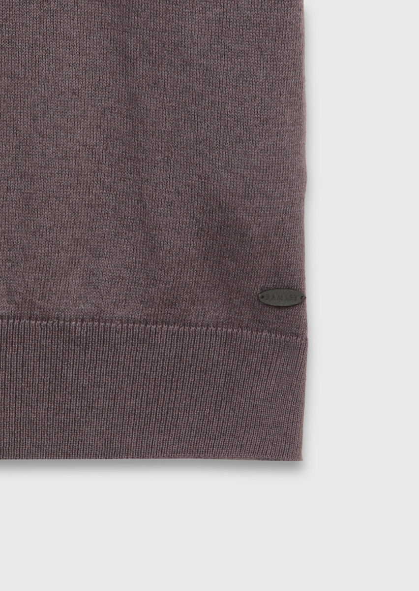Damson Color Knitwear - 8